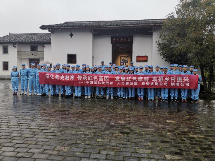 传承红色基因，助推乡村振兴—瑞林投资公司开展庆祝建党100周年活动