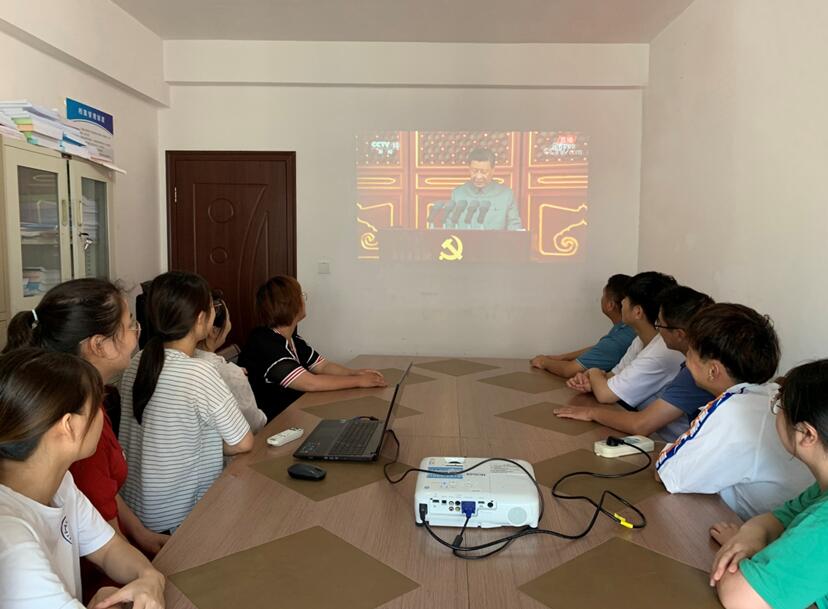 江西中大组织观看庆祝中国共产党成立100周年大会