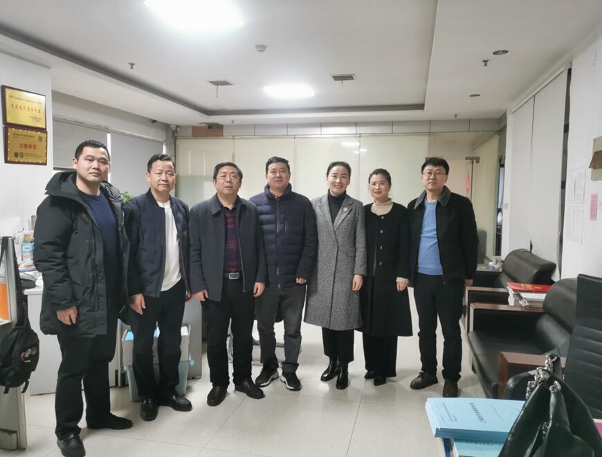 九江市委统战部走访慰问江西华审中信工程造价有限公司