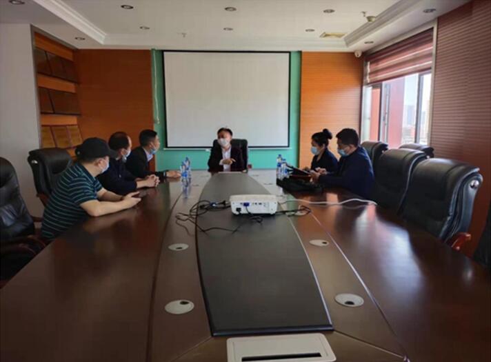 青山湖区发改委一行领导莅临江西浩宇公司走访调研