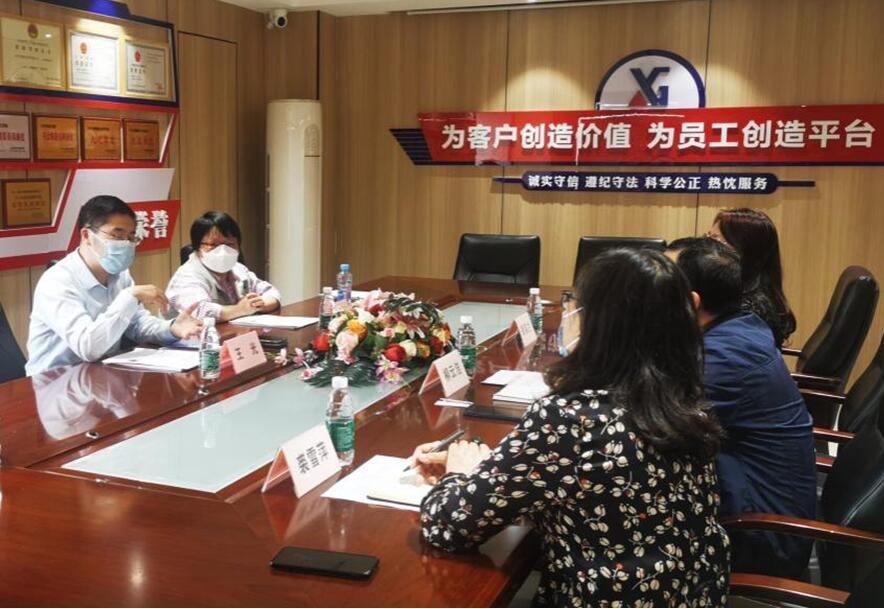 西湖区王光副区长莅临兴赣建设监理调研指导工作