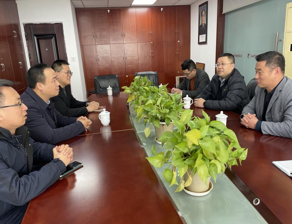 江西外语外贸职业学院领导到访江西中非公司调研考察