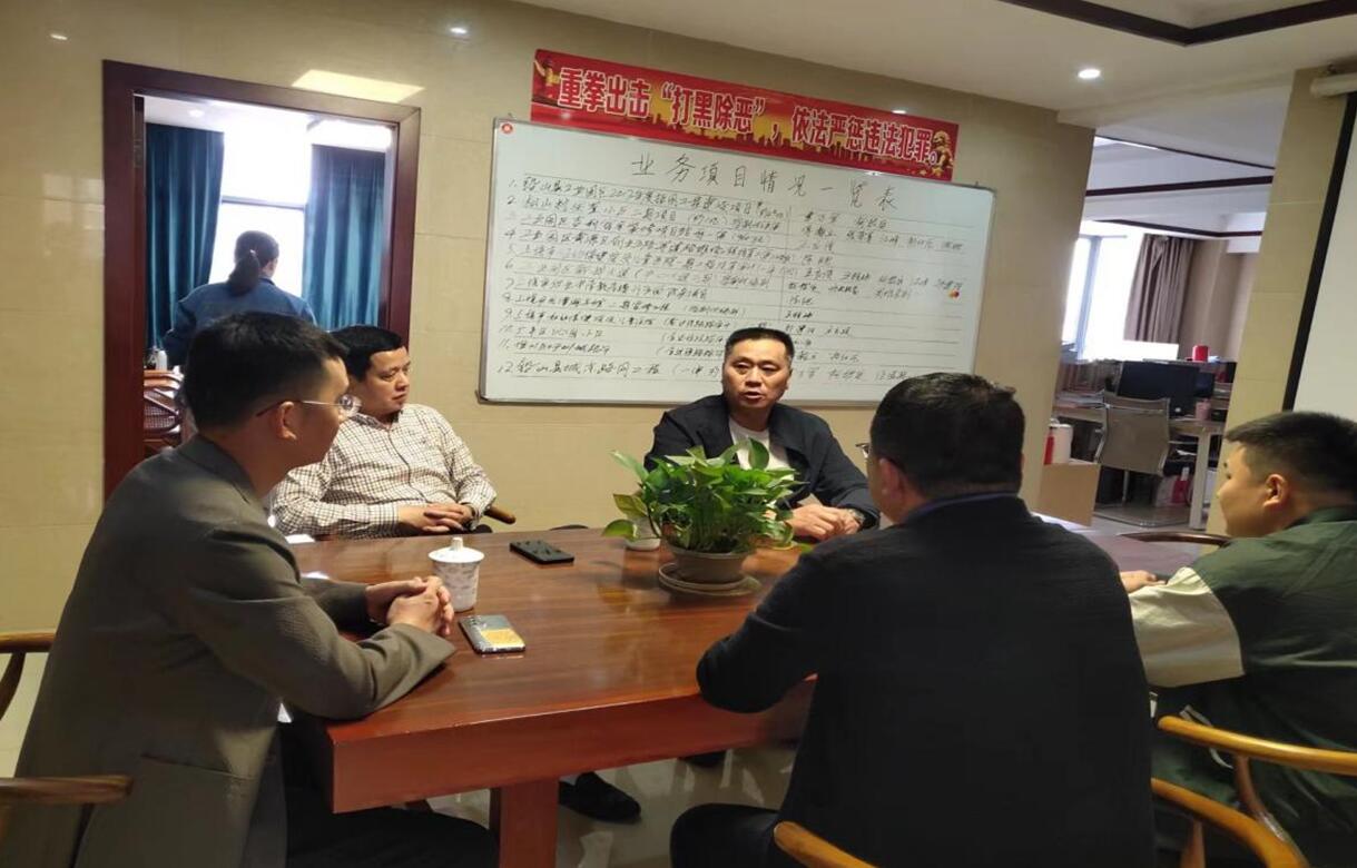 省造价协会领导莅临江西建兴公司考察调研