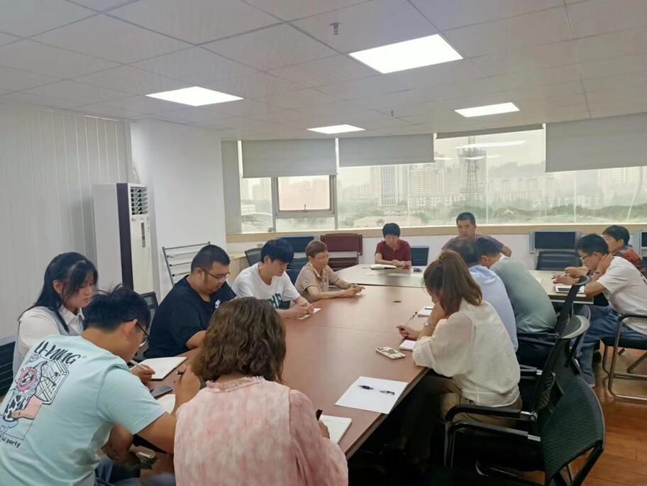 江西友诚公司召开工作交流会