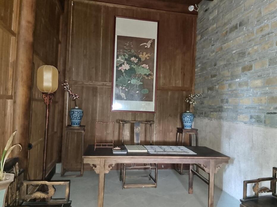 江西省中弈公司组织员工参观周忱故居