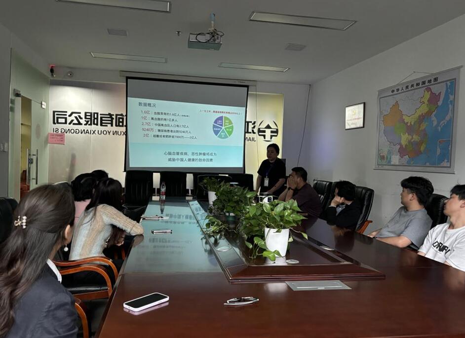 江西金昌公司组织员工开展卫生健康预警教育讲座